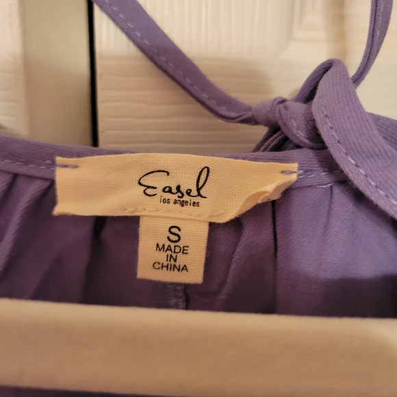 Easel Purple Women's Dress - Picture 3 of 7